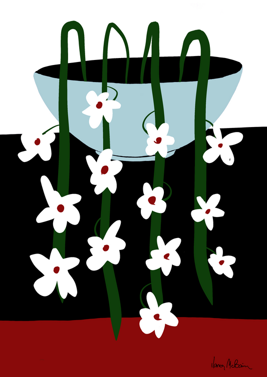 Harmony in Full Bloom – Flowers Print - A Dance of Flowers