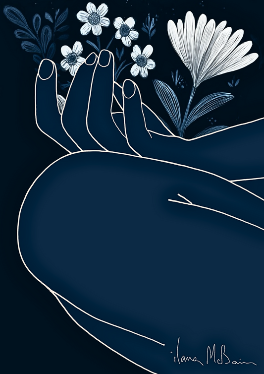 From Earth – Art Print by Ilana McBain