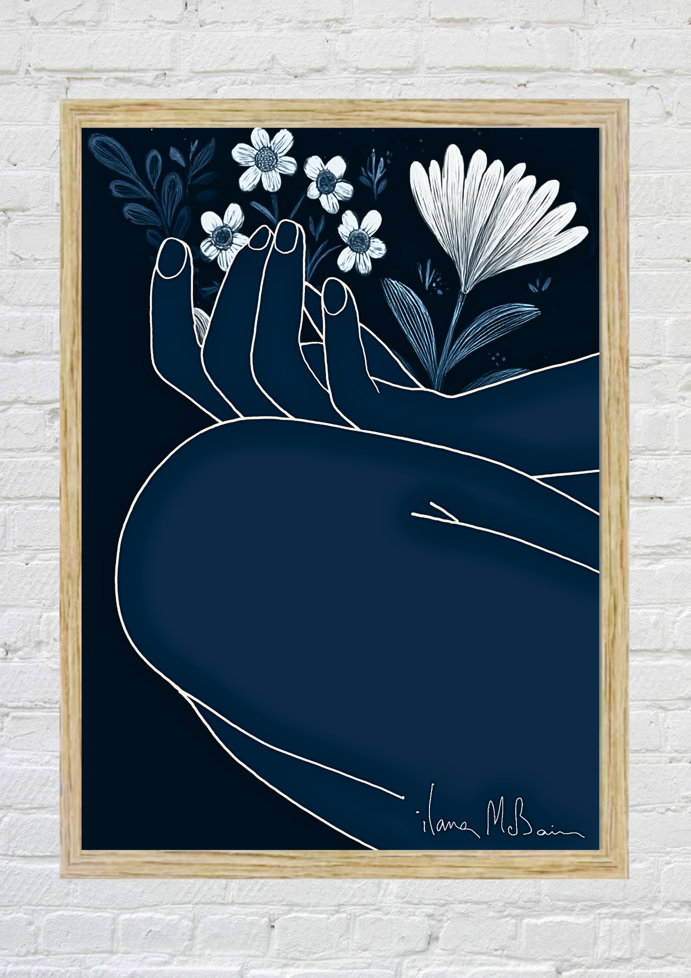 From Earth – Art Print by Ilana McBain