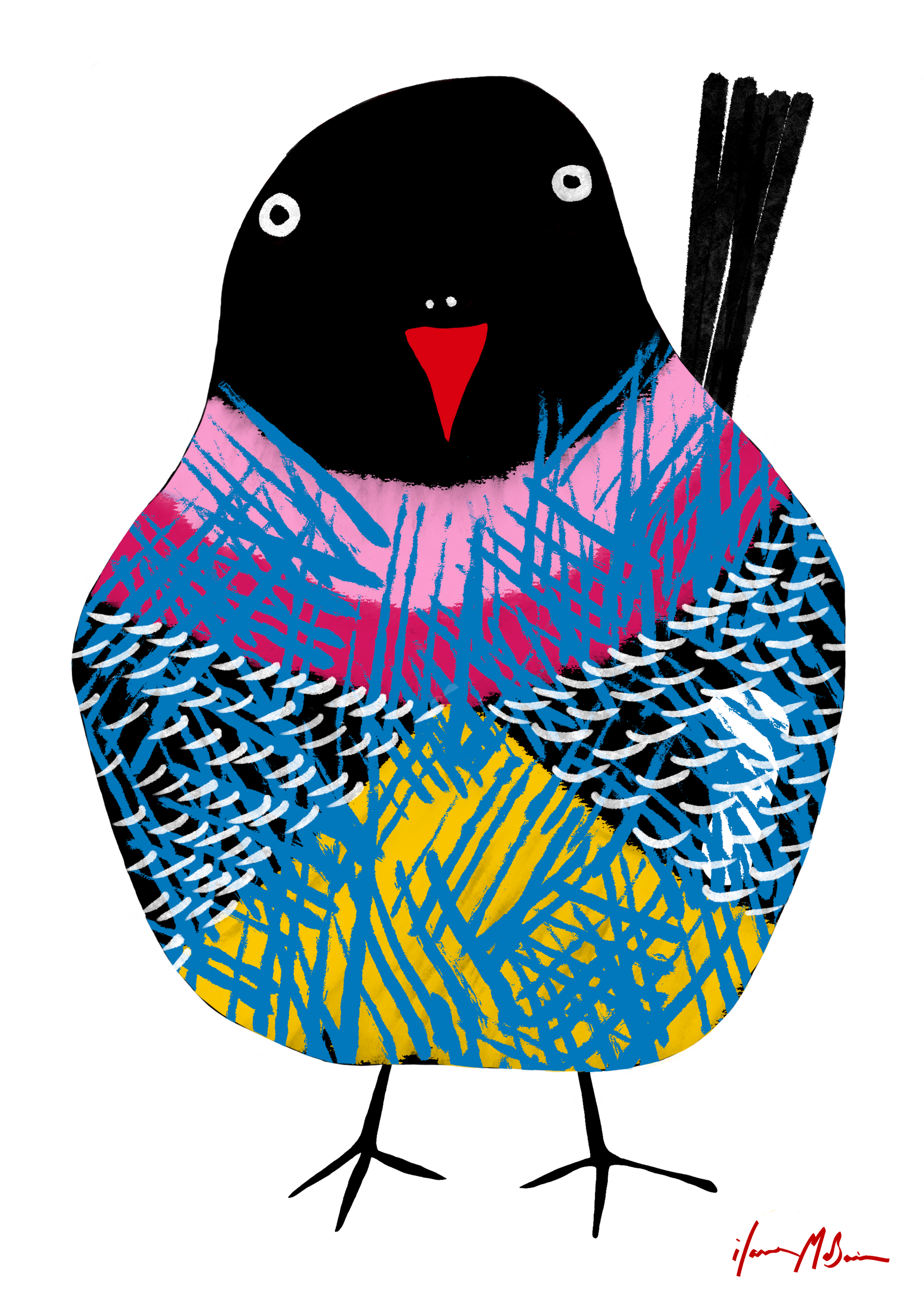 Ethereal Wings - Bird Art Print