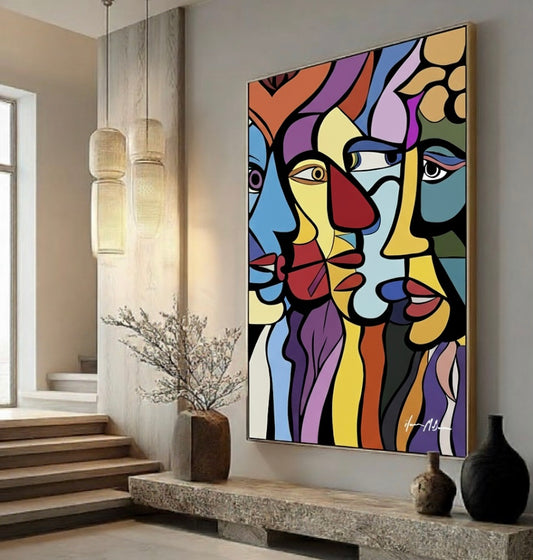 Intertwined – Exclusive Painting on Canvas by Ilana McBain