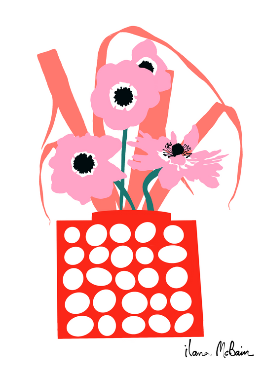 Flourish &amp; Grace: A Story of Timeless Beauty - Art Print 